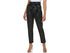 Faux Leather High Rise Tie Waist Ankle Pants